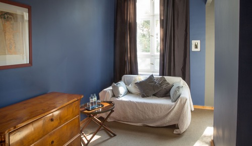 Habitación doble superior, 1 cama de matrimonio con sofá cama