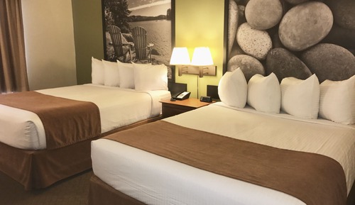 Habitación estándar, 2 camas de matrimonio, no fumadores