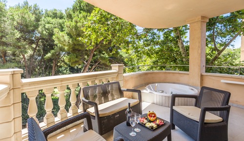 Suite superior, terraza (Occupancy 4)
