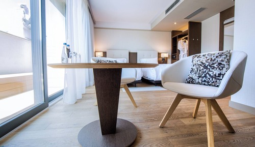 Habitación estándar, 2 camas individuales, balcón