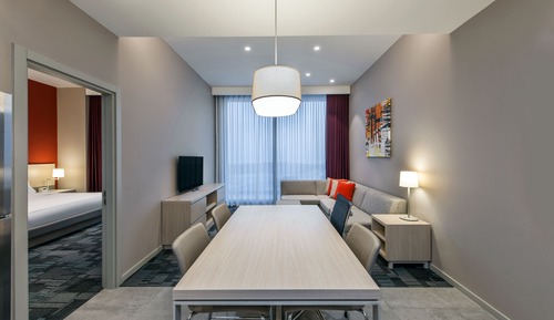 Suite, 1 cama de matrimonio grande con sofá cama (1 Bedroom)