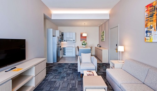 Suite, 1 habitación, cocina básica, vistas al mar (1 King and 1 Sofabed)