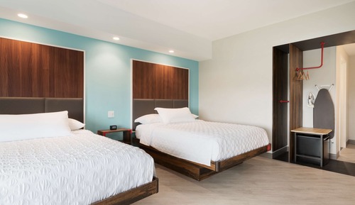 Habitación, 2 camas de matrimonio, accesible para personas con discapacidad, no fumadores