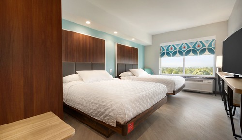 Habitación, 2 camas de matrimonio, no fumadores