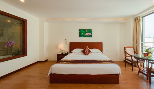 Habitación Deluxe con 1 cama doble o 2 individuales, balcón