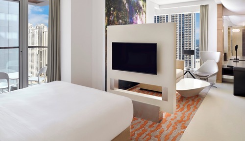 Suite junior, 1 cama de matrimonio grande (High Floor)