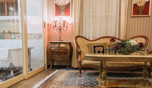 Suite junior, 1 cama de matrimonio grande, balcón, vistas al jardín