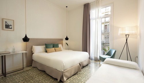 Habitación triple de diseño