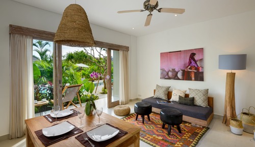 Apartamento superior, 1 habitación, vistas al jardín