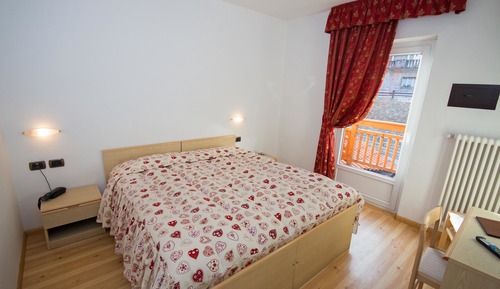 Habitación económica doble, balcón