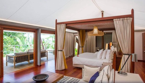 Tienda de lujo, 1 cama de matrimonio grande (Tented Villa)