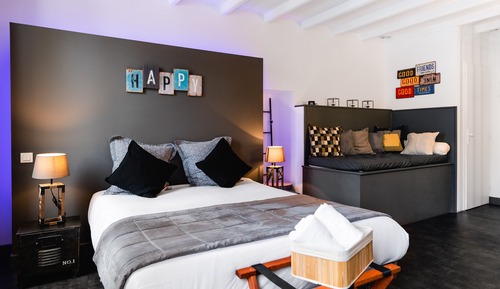 Habitación Deluxe doble, vistas al jardín (FACTORY - 2ème étage)