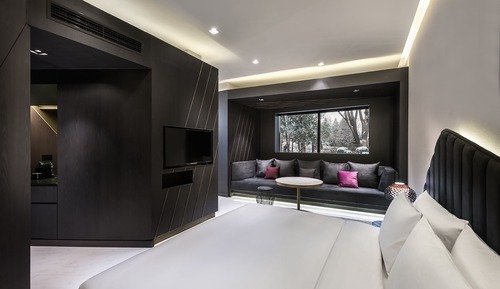 Habitación Confort doble, 1 cama de matrimonio grande, no fumadores, vistas al parque