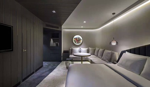 Habitación Confort doble, 1 cama de matrimonio grande, vistas al lago
