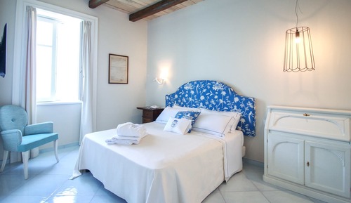 Habitación doble superior, 1 cama de matrimonio, vistas al mar