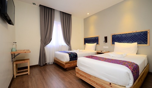Habitación superior con 2 camas individuales, 2 camas individuales