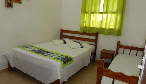 Suite familiar, 2 habitaciones, balcón, vistas al jardín