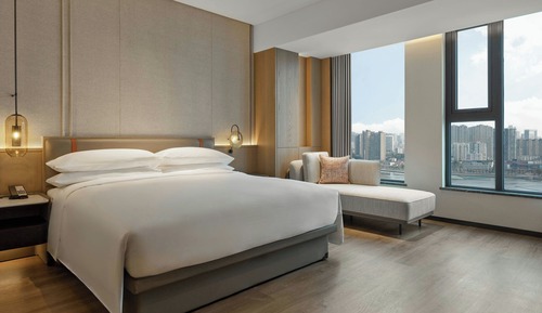 Suite ejecutiva, 1 cama de matrimonio grande, vistas al lago