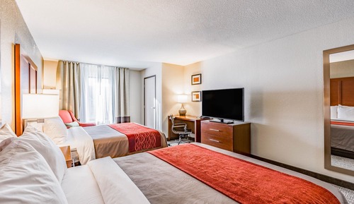 Habitación estándar, 2 camas de matrimonio, no fumadores
