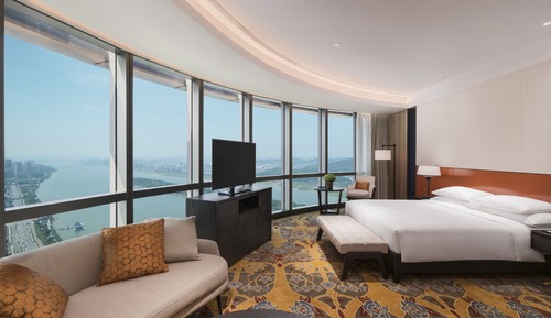 Habitación Deluxe, 1 cama de matrimonio grande, vistas al río