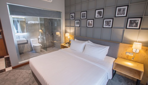 Habitación individual Deluxe, balcón (King)