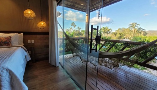 Habitación superior, vistas al jardín