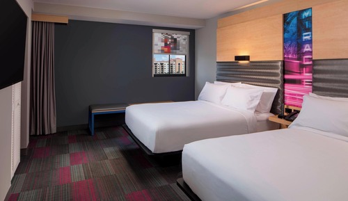 aloft, Habitación, 2 camas dobles