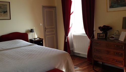 Habitación Deluxe doble, baño privado, vistas al parque (Chambre Jaune)