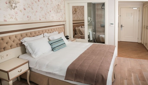Habitación estándar con 1 cama doble o 2 individuales, vistas al mar