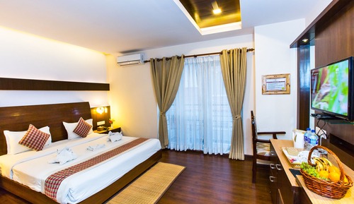 Habitación doble superior, balcón