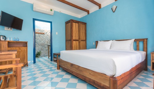 Bungalow Deluxe, 1 cama de matrimonio, no fumadores, vistas al jardín (Double)