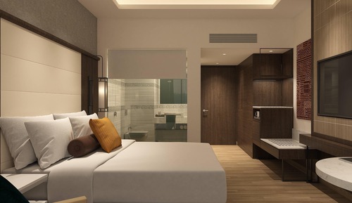 Habitación Deluxe, 1 cama de matrimonio grande, no fumadores