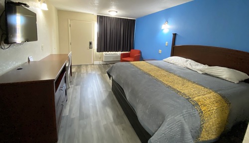 Habitación, 1 cama de matrimonio grande, no fumadores, frigorífico y microondas