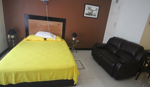 Estudio Confort, 1 cama de matrimonio, accesible para personas con discapacidad