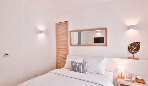 Habitación doble, balcón