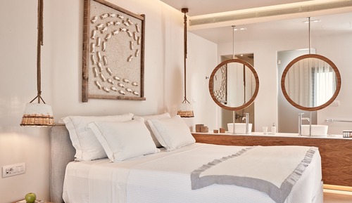 Habitación superior, vistas al mar