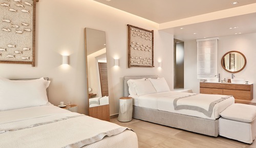Grande Partial Sea View Superior Room with Private Garden and Outdoor Hot Tub