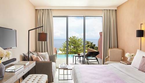 Suite junior, piscina privada