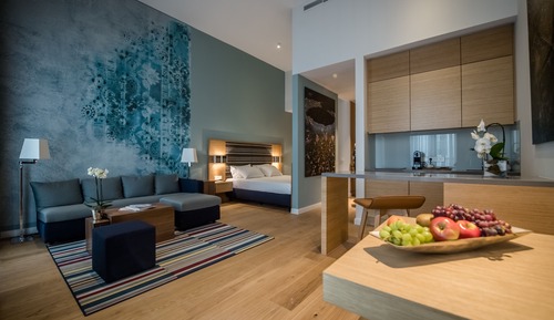 Suite Business, balcón