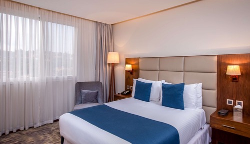 Habitación Deluxe, 1 cama de matrimonio, balcón, con vistas