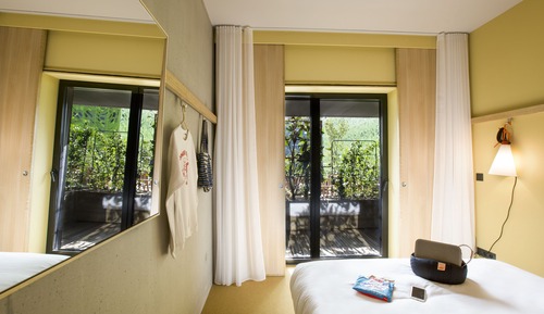 Habitación triple estándar, terraza