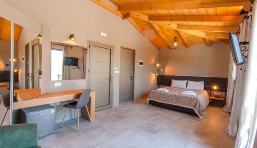 Suite junior, terraza, vistas al mar