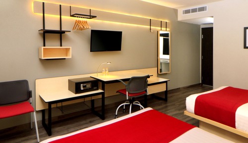 Habitación, 2 camas dobles