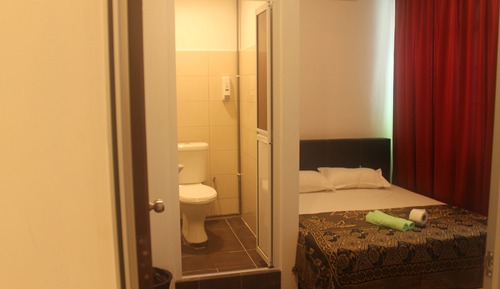 Habitación doble, baño privado