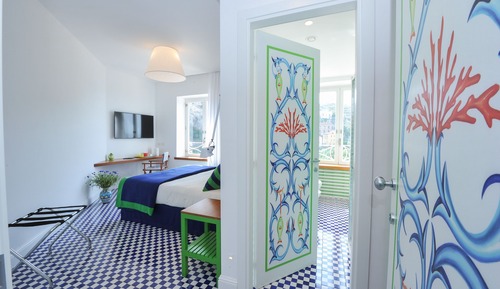 Habitación Deluxe con 1 cama doble o 2 individuales, vistas al mar