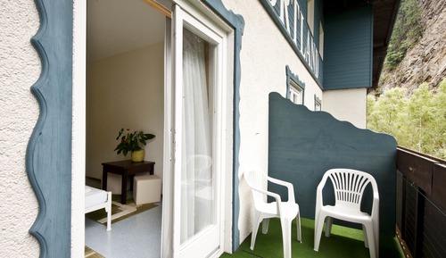 Habitación doble, balcón