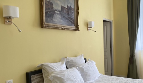 Habitación clásica doble, accesible para personas con discapacidad, baño privado (PMR)