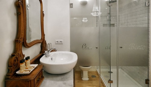 Habitación Deluxe con 1 cama doble o 2 individuales, terraza (São Bento VII)