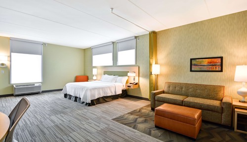 Estudio, 1 cama de matrimonio grande, accesible para personas con discapacidad (Hearing)