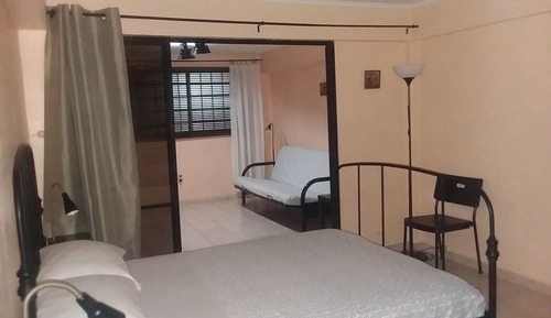 Apartamento estándar, 1 habitación, cocina básica, planta baja